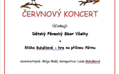 Červnovný koncert pěveckého sboru Včelky