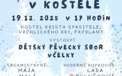 Vánoční zpívání v kostele