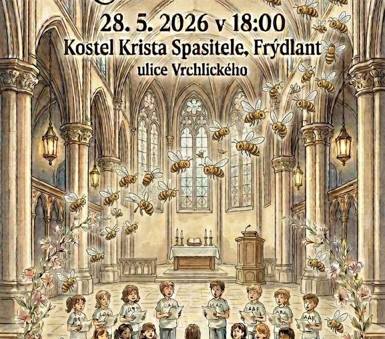 Pozvání na májový koncert pěveckého sboru Včelky